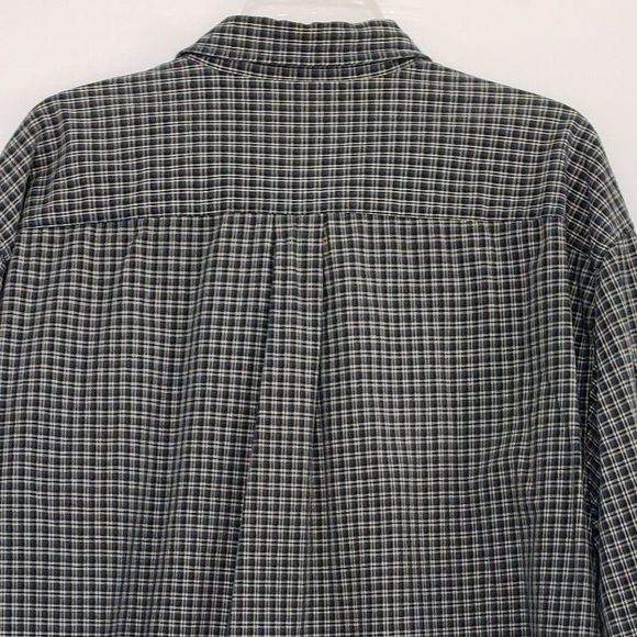 Abercrombie & Fitch Men's Large Long Sleeve Button Down Button Collar Shirt - Picture 7 of 10